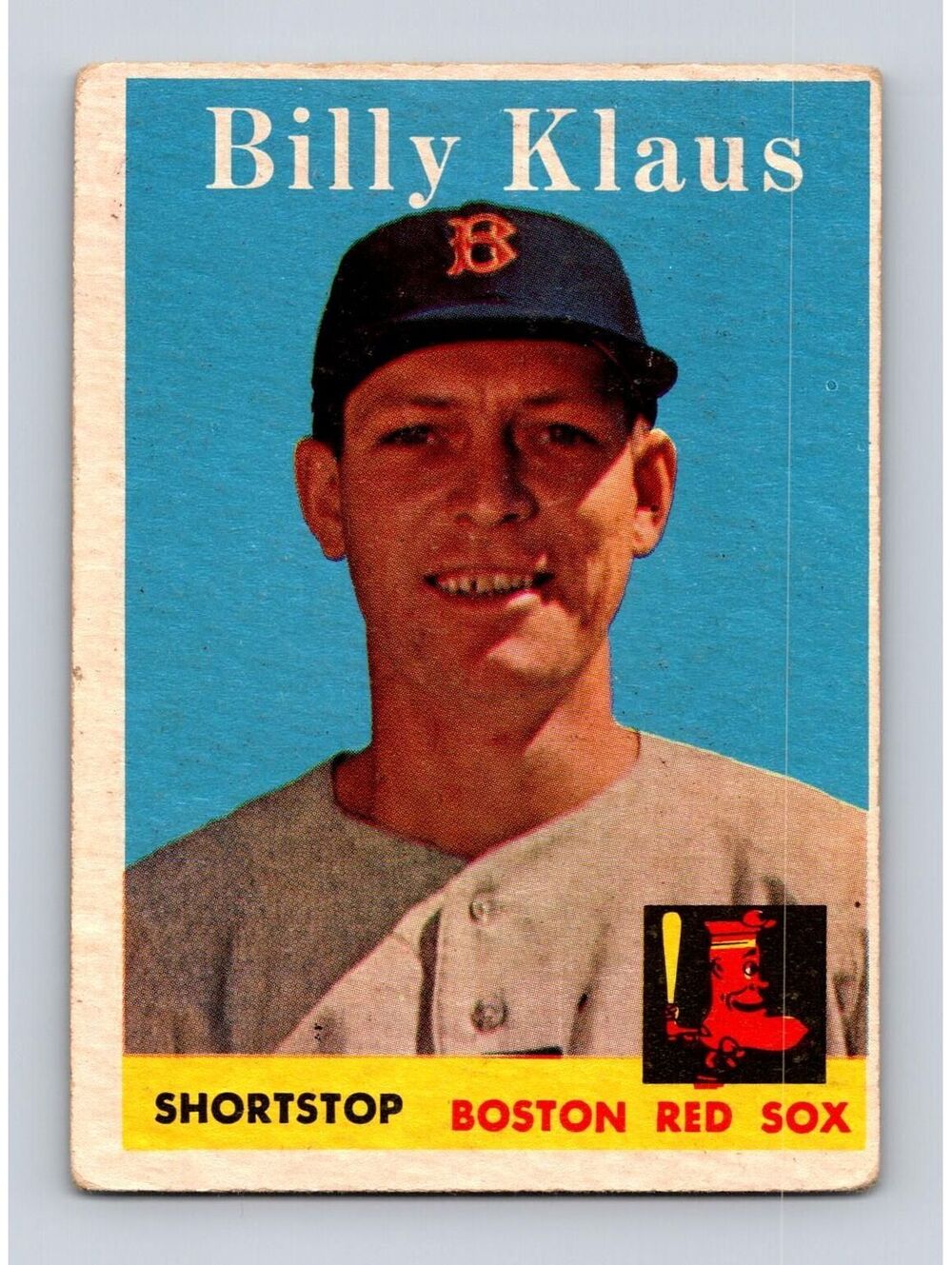 1958 Topps #89 Billy Klaus Baseball Card
